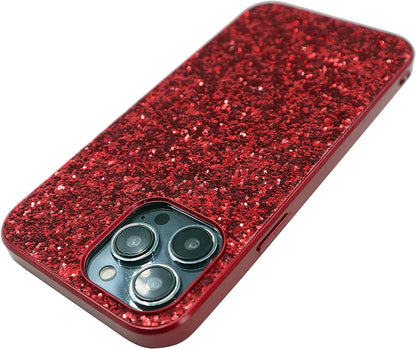 Compatible with Iphone Case,Crystal Diamond Glitter Bling Sparkly Soft Shockproof Cover for Women Girls Phone Case (Silver,Iphone 14 Pro Max)